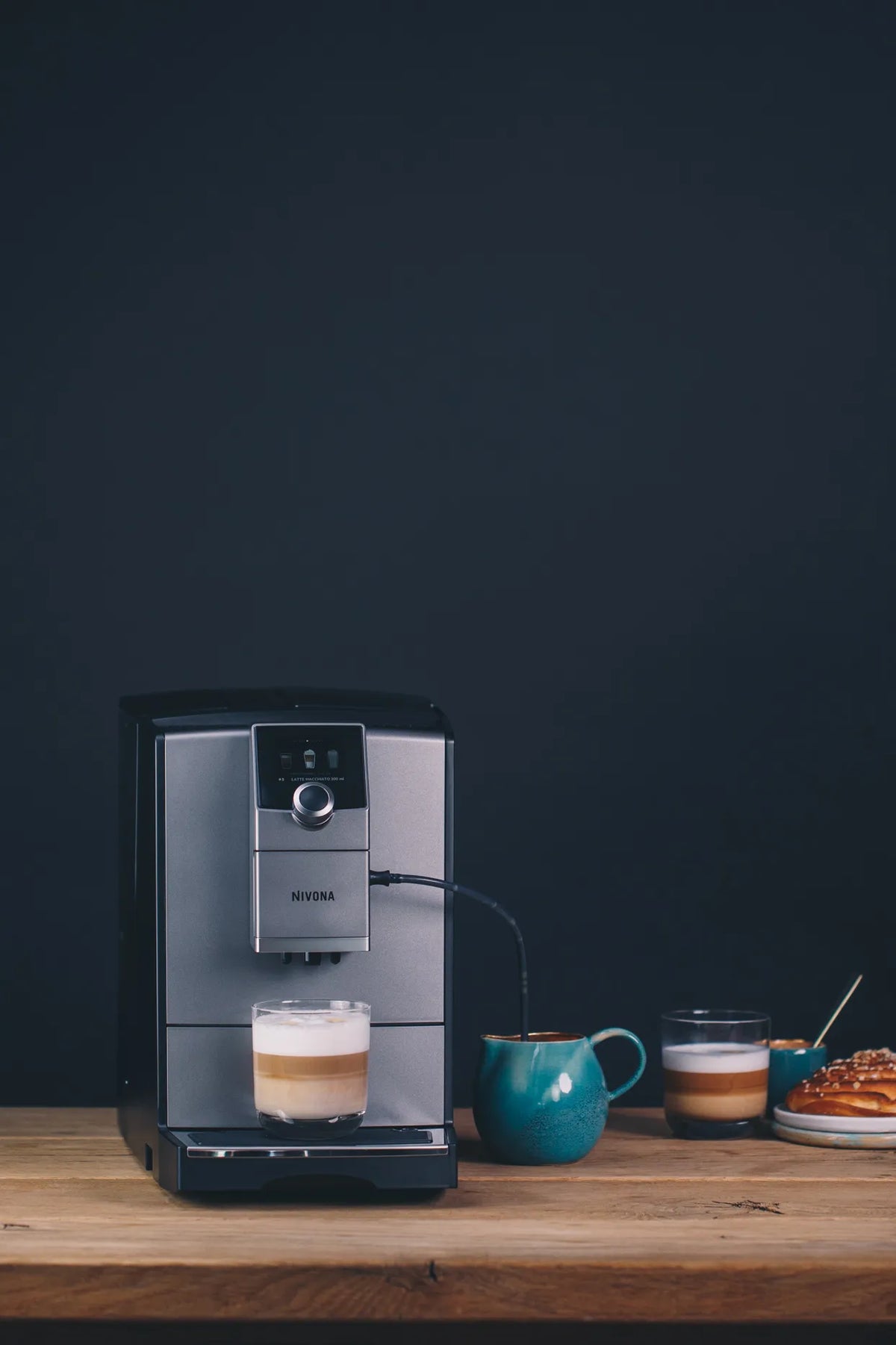 NICR 7 Milchkaffee auf Knopfdruck
