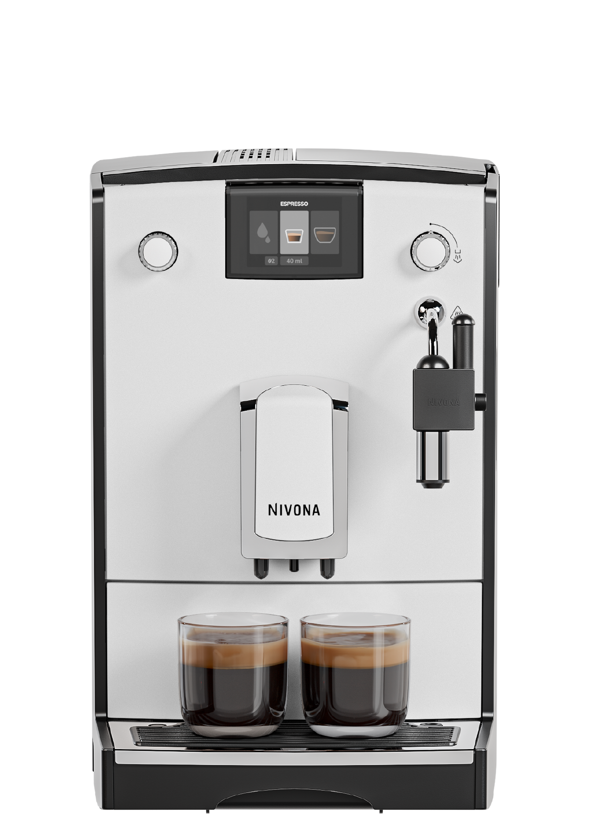 Nivona NICR 560 Kaffeevollautomat Weiß Frontansicht