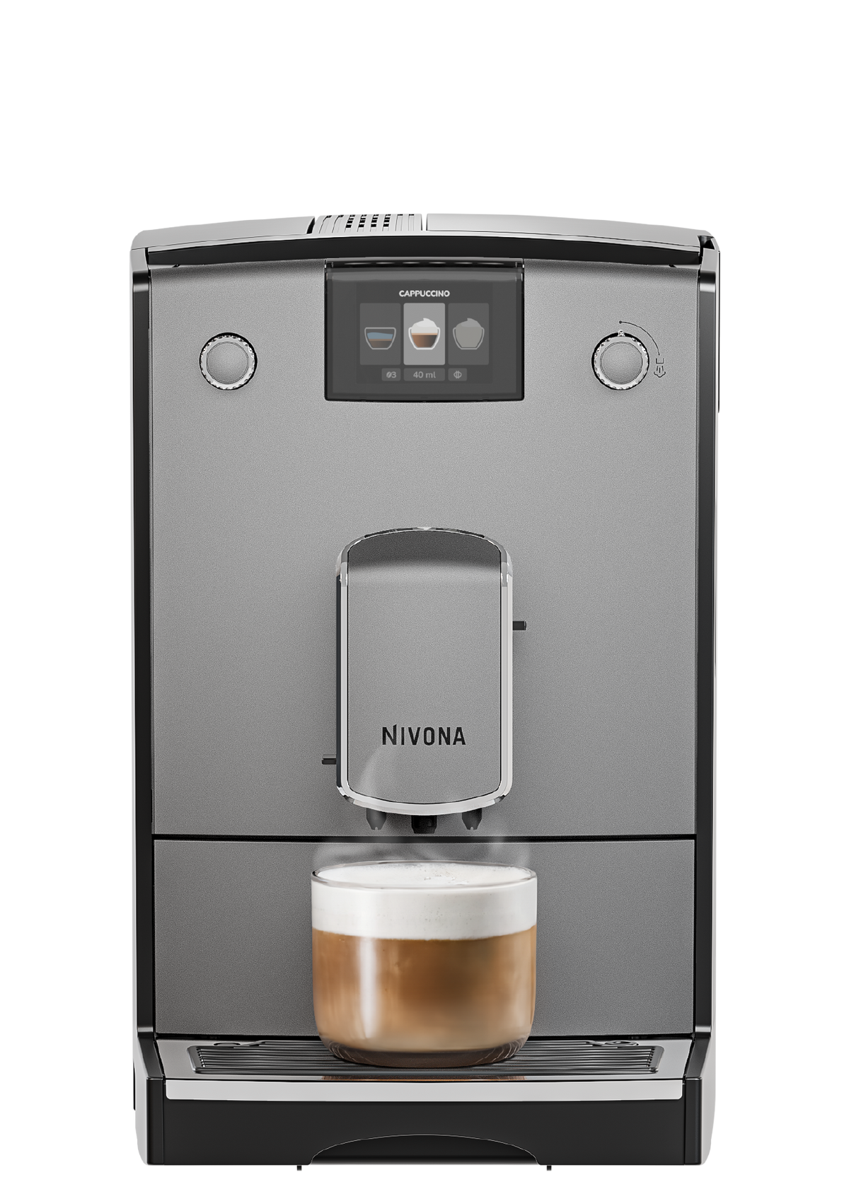 Nivona NICR 695 Kaffeevollautomat Titan Frontansicht