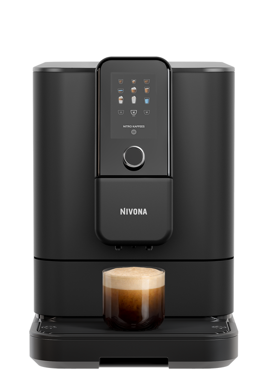 Nivona NIVO 8111 Kaffeevollautomat Schwarz Frontansicht