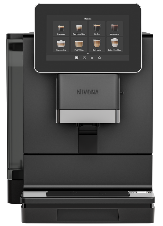Nivona NIVO 9101 Kaffeevollautomat Schwarz Frontansicht