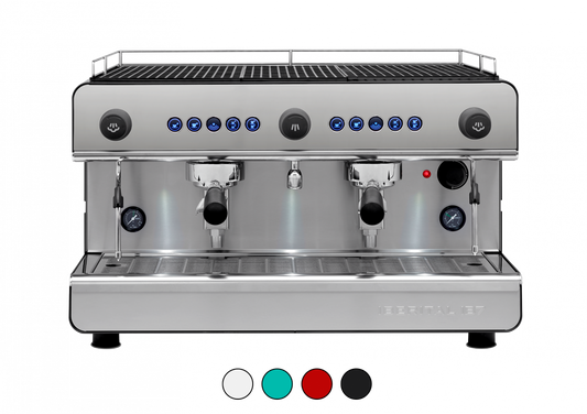 Iberital IB7 2-Gruppige Siebträgermaschine (breite Version - kein Compact)