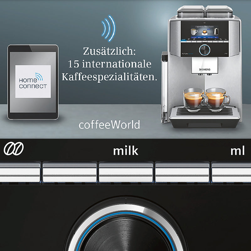 Siemens EQ.9 plus connect s500 Edelstahl Kaffeevollautomat