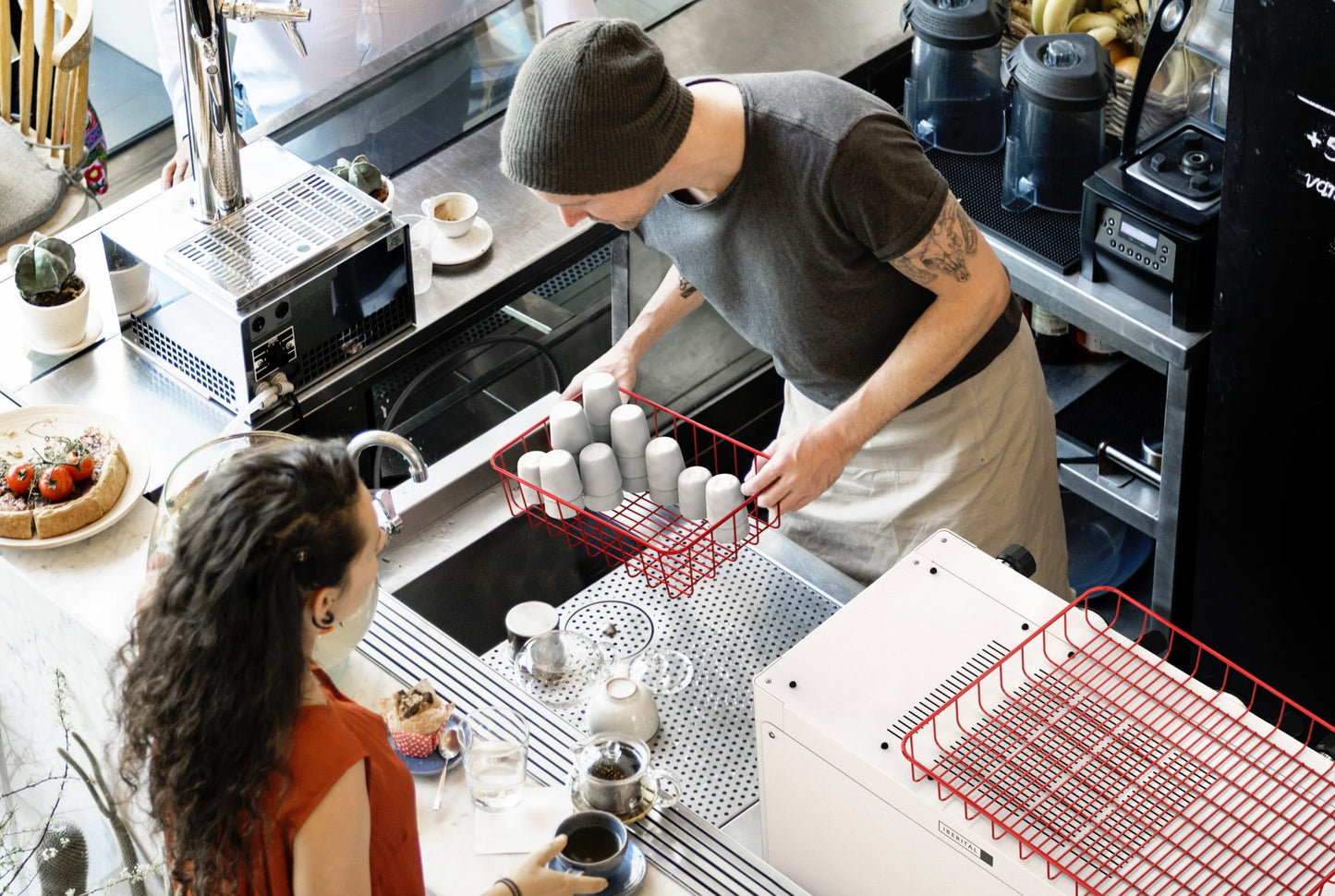 Iberital Tandem Siebträgermaschine