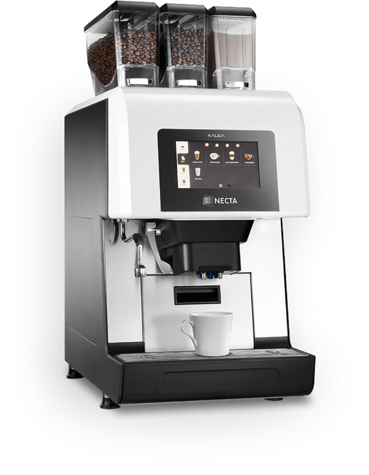 Necta Kalea Kaffeevollautomat mit Frischmilch + Instantbehälter